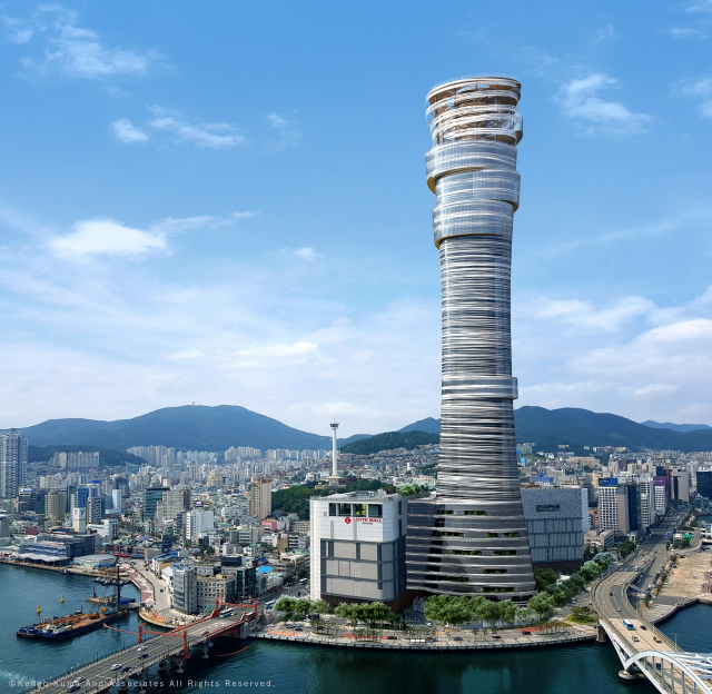 부산롯데타워 조감도